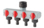 selecteur d'arrosage 4 voies pour arrosage differentes plantes royal gardineer