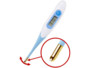 thermometre corporel digital souple en silicone avec pointe doree precision temperatures alerte fievre