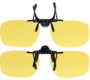 2 verres amovibles polarisants nuit UV400 design arrondi Pearl