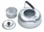Bouilloire de camping en aluminium avec filtre à thé par Semptec