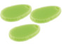 pack de 3 brosses en silicone pour légumes et vaisselle pour nettoyage doux sans rayures sans gout