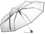 Parapluie Ø 100 cm avec armature en fibre de verre - Transparent Pearl