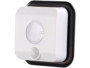 mini applique murale a piles sans fil led cree avec detecteur de mouvement et capteur d'obscurité pearl
