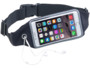 ceinture banane avec poche transparente pour iphone smarphone et trou pour ecouteurs special running velo marche xcase