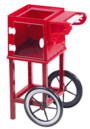 Chariot rétro pour machines à pop-corn "Cinema" et "Movie"