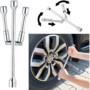 Clé de roue en croix pliable pour écrous 17/19/21/23 mm AGT