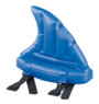 flotteur aide à nager pour enfant forme aileron de requin gonflable drole prank