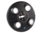 lampe led pour parasol avec fixation barre et 4 spot led orientables luminea