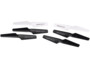 pack de 6 rotors blancs et noirs pour drone hexacoptère gh-50.cam nx9133 simulus
