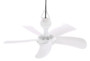 ventilateur de plafond 5 pales 41cm 9w sichler vt-414