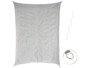 Voile d'ombrage rectangulaire - 3 x 4 m - Gris Royal Gardineer