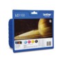 4 cartouches originales Brother LC-1100 - CMJN