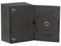 10 boîtiers DVD slim (7 mm) noirs pour 1 DVD