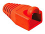 manchons bleus pour prise RJ45 rouge