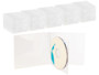 50 Boîtiers range-CD doubles - transparents