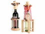 Deux casse-têtes en bois pour bouteille de vin.
