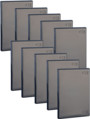 10 boîtiers d'archivage noirs CD/DVD