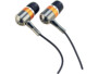 Écouteurs intra-auriculaires ''Bass Tube'' Auvisio. Poids plume : 13 grammes