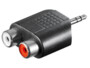 Adaptateur cinch vers jack 3,5 mm stéréo