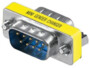 Adaptateur DB9 mâle / mâle Goobay
