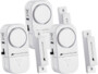 3 mini alarmes pour portes, fenêtres et coffres de la marque VisorTech
