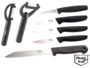 pack de 5 couteaux et 2 eplucheurs economes en acier de solingen qualité allemande loffler