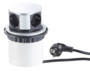 multiprise ronde encastrable retractable pour bureau 4 prises revolt