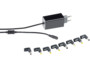 Adaptateur secteur universel compact pour notebook pearl