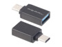 2 adaptateurs USB 3.0 femelle vers USB type C mâle. Pour PC est Mac