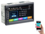 autoradio 2din avec ecran tactile couleur bluetooth entree camera de recul streaming audio GPS cas-4445