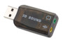carte son externe usb surround 3d 3.1 xystec avec sortie casque micro