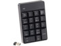 pavé numerique sans fil usb 18 touches noir compatible windows et mac os