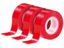 3 bandes adhésives double-face "Power Zip" - 19 mm x 1,5 m AGT