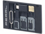 Porte-cartes SIM et lecteur USB OTG pour carte MicroSD Pearl