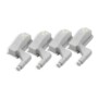 Quatre lampes à charnière LED pour placard Astulight.