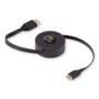 Câble HDMI vers Mini-HDMI rétractable Retrak.
