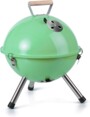 Mini barbecue à charbon Gastrolux vert.