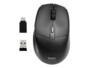 Souris sans fil Office Pro PORT Connect avec nano-récepteur USB-A et adaptateur USB-A vers USB-C.