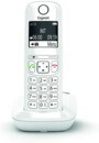 Téléphone fixe Gigaset AS690 Solo blanc.
