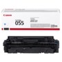 Toner original Canon 055 cyan.