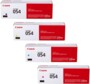 Pack 4 toners originaux 054 CMJN pour imprimante laser de la marque Canon