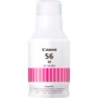 Recharge de cartouche Canon de couleur magenta GI-56 M