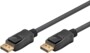 Câble de connexion DisplayPort 1.4 5 m coloris noir de la marque Goobay