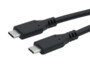 Câble USB-C mâle vers USB-C mâle USB 3.2 Gen 2 100 W / 3 m coloris noir de la marque Dexlan