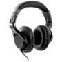 Plugger Studio DJH40 Casque Audio Studio Professionnel, DJ. Casque Filaire Noir