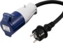 Couplage CEE à McPower 0,35m H07RNG 3G2.5 230V IP44 fiche contact de protection
