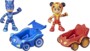 Personnages et bolides de course PJMasks, Catboy et An Yu