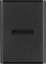 Disque dur SSD externe ESD270C 1 To coloris noir de la marque Transcend
