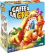 Jeu de société Gaffe à la girafe de la marque Splash Toys dans sa boîte d'emballage cartonnée multicolore