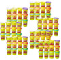 Lot de84 pots de pâte à modeler aux couleurs printemps Play-Doh